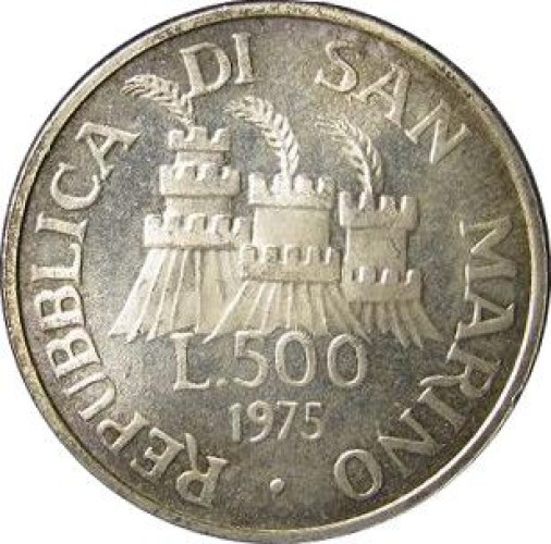 500 lire - San Marino