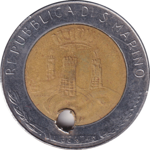 500 lire - San Marino