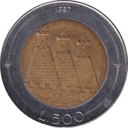 500 lire - San Marino