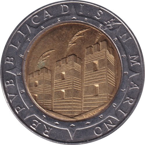 500 lire - San Marino