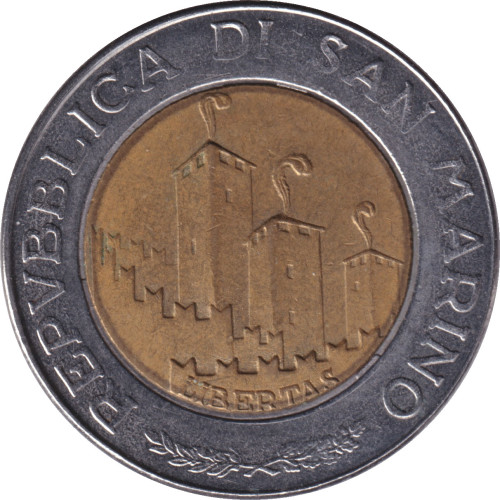 500 lire - San Marino