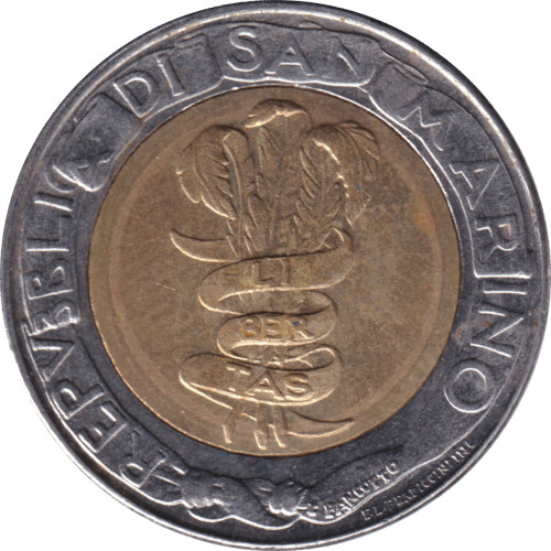 500 lire - San Marino