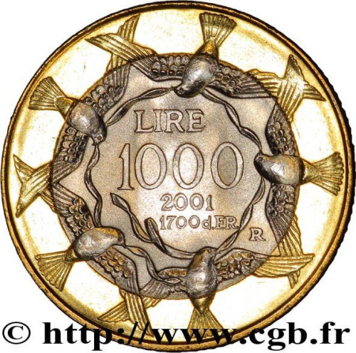 1000 lire - San Marino