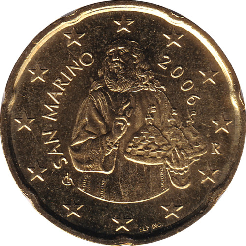 20 eurocents - Saint Marin