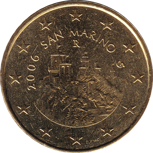 50 eurocents - San Marino