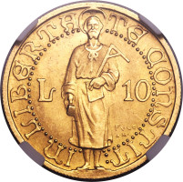 10 lire - San Marino