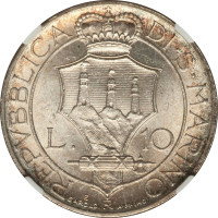 10 lire - Saint Marin