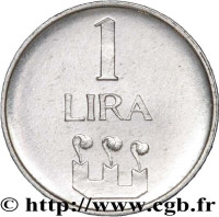 1 lira - San Marino