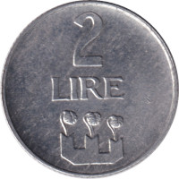 2 lire - San Marino