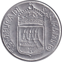 2 lire - San Marino