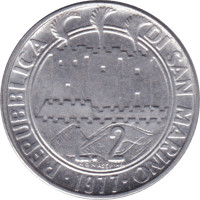 2 lire - San Marino