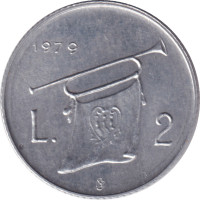 2 lire - San Marino