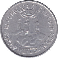 2 lire - San Marino