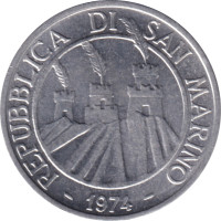 5 lire - Saint Marin