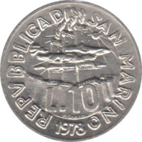 10 lire - Saint Marin