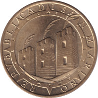 20 lire - San Marino