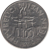 100 lire - Saint Marin