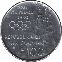 100 lire - San Marino