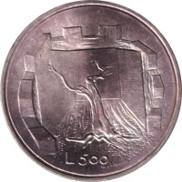 500 lire - San Marino