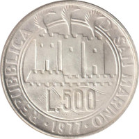 500 lire - Saint Marin