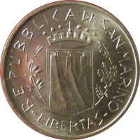 500 lire - San Marino