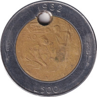 500 lire - San Marino