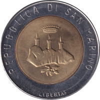 500 lire - Saint Marin