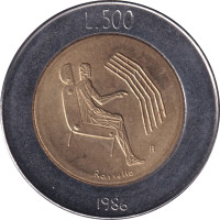 500 lire - San Marino