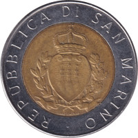 500 lire - San Marino