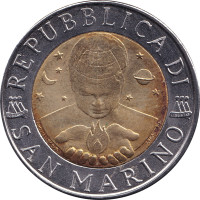 500 lire - Saint Marin