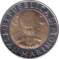 500 lire - San Marino