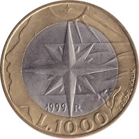 1000 lire - San Marino