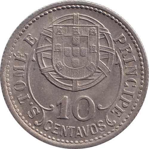 10 centavos - Sao Tomé-et-Principe