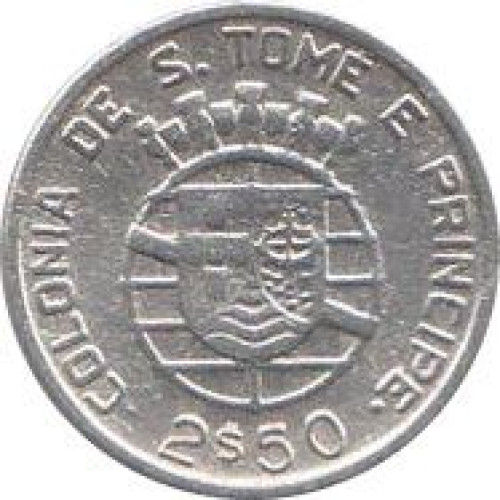 2 1/2 escudos - Sao Tome and Principe