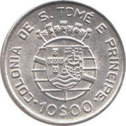 10 escudos - Sao Tomé-et-Principe