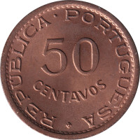 50 centavos - Sao Tome and Principe