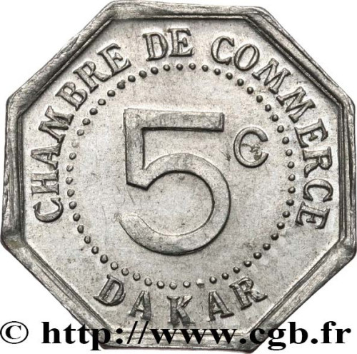 5 centimes - Senegal