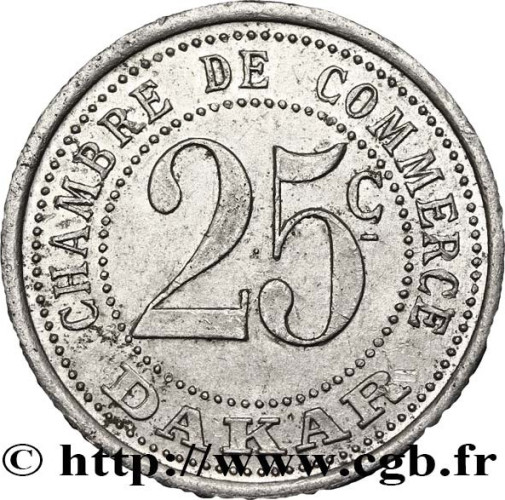 25 centimes - Senegal