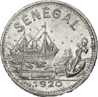 25 centimes - Senegal