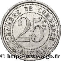 25 centimes - Sénégal