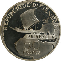 50 francs - Senegal