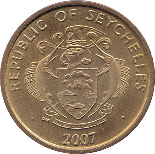 5 cents - Seychelles