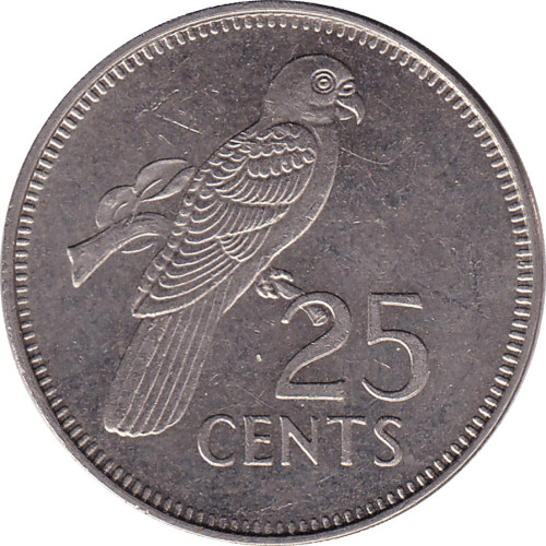 25 cents - Seychelles