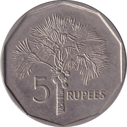 5 rupees - Seychelles