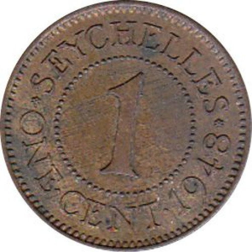 1 cent - Seychelles