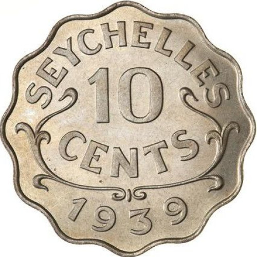 10 cents - Seychelles