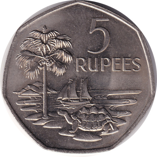 5 rupees - Seychelles