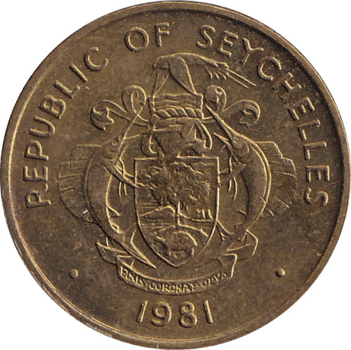 5 cents - Seychelles