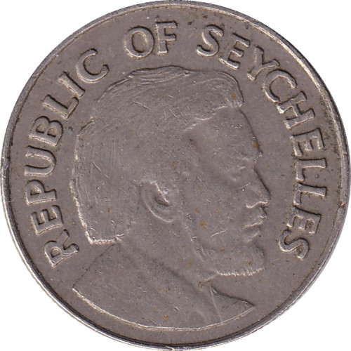 25 cents - Seychelles