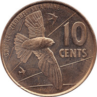 10 cents - Seychelles